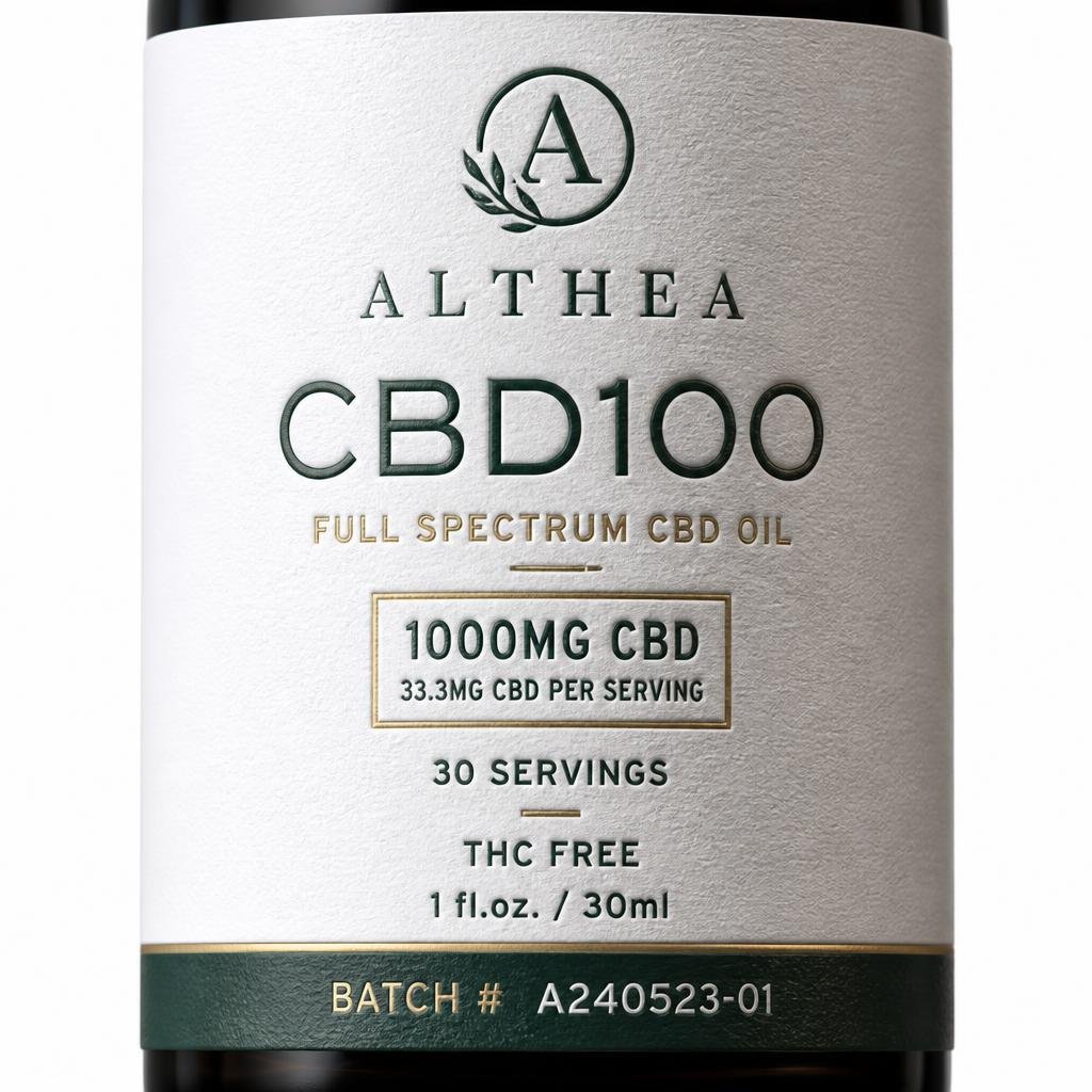 Althea CBD100 oil