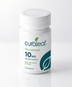 Curaleaf 10mg THC capsules