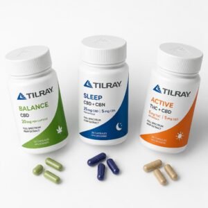 Tilray 10mg THC softgel capsules