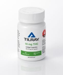 Tilray 10mg THC softgel capsules