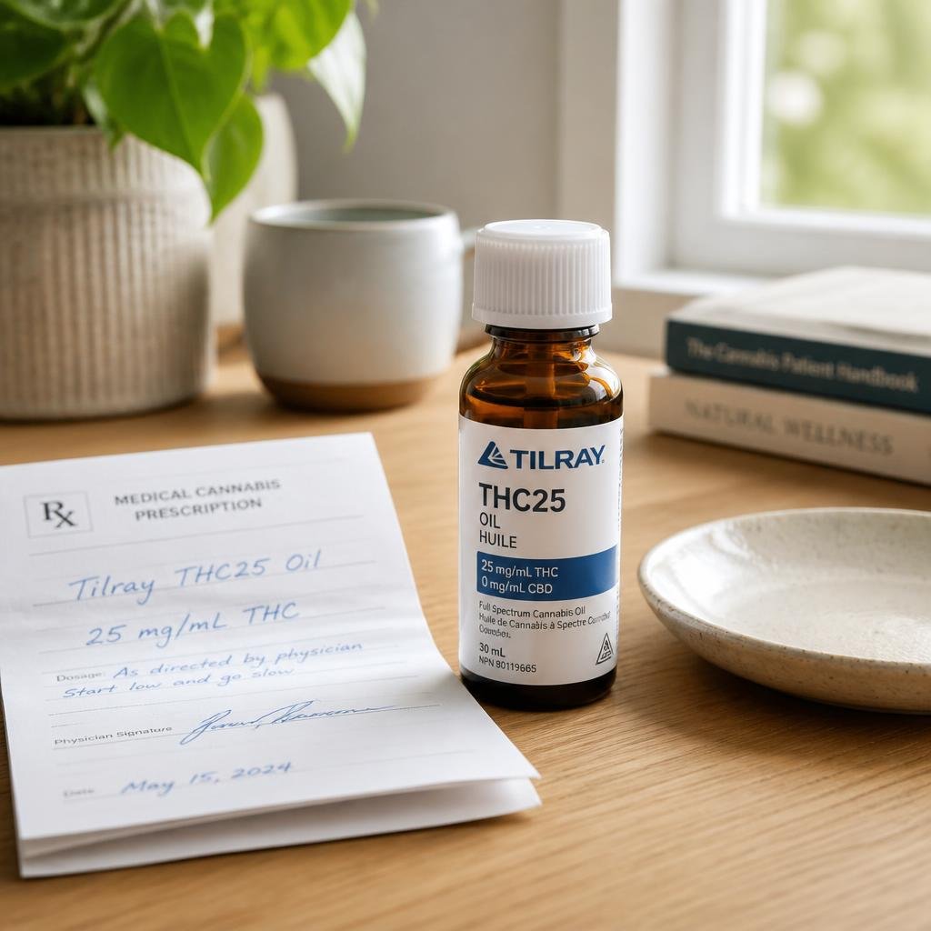 Tilray THC25 oil