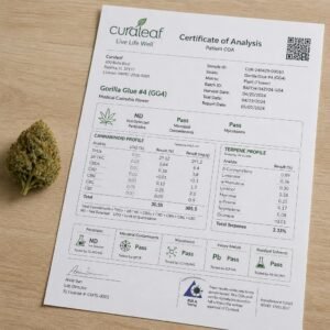 Curaleaf Gorilla Glue #4 GG4