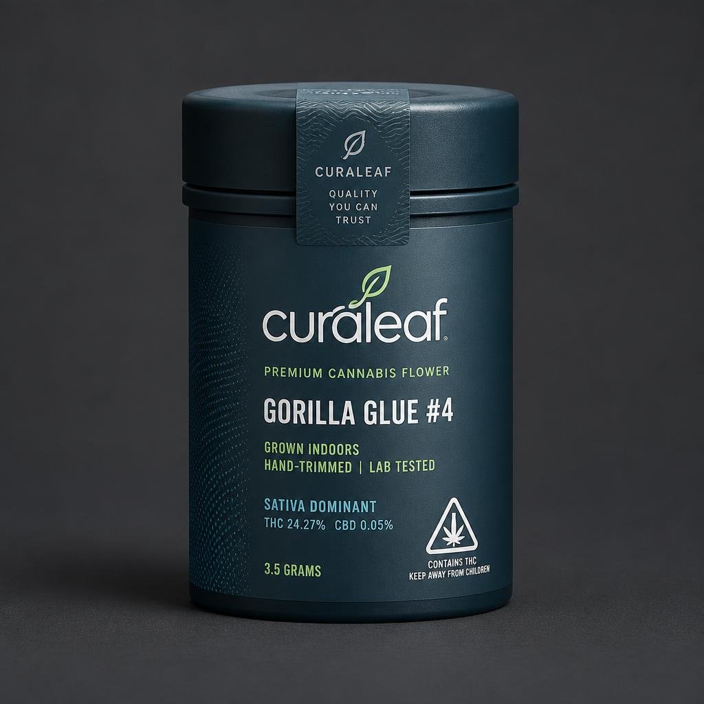 Curaleaf Gorilla Glue #4 GG4 Curaleaf Gorilla Glue #4 GG4
