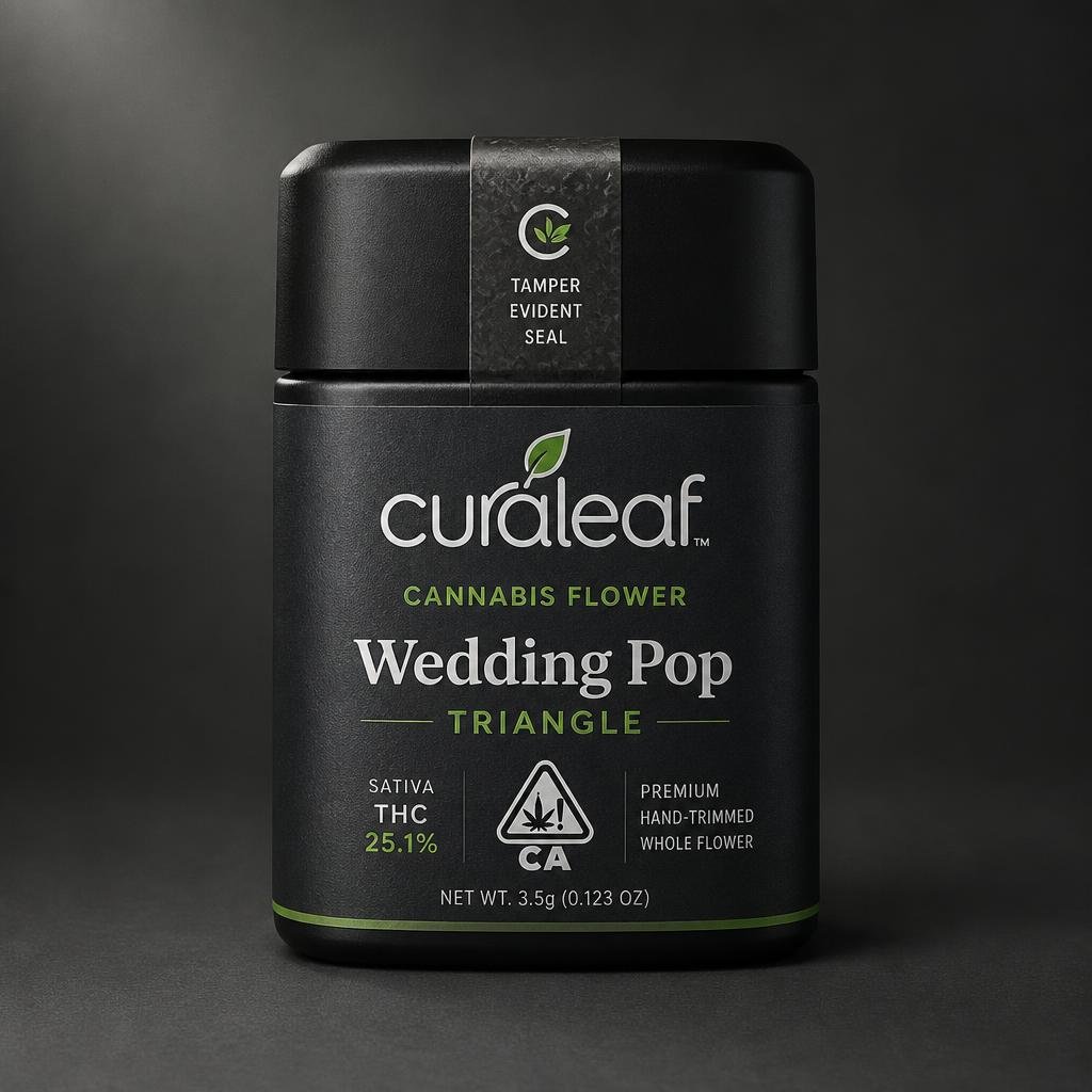 Curaleaf Wedding Pop Triangle Curaleaf Wedding Pop Triangle