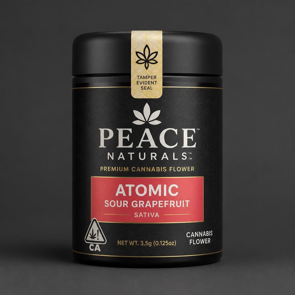 Peace Naturals Atomic Sour Grapefruit